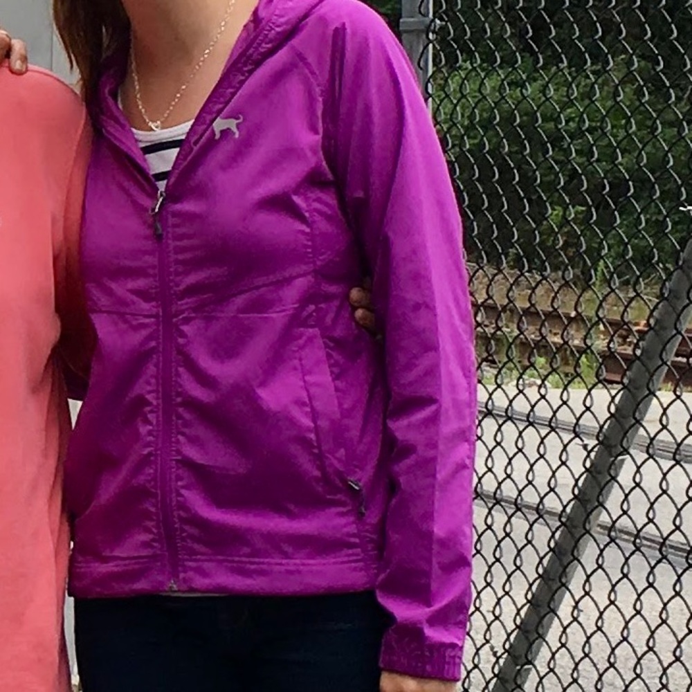 Purple Windbreaker